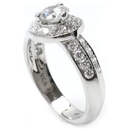Van Cleef & Arpels-Van Cleef & Arpels Platinum Diamond Band Ring-Other