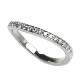 Chanel-Chanel Platinum Ribbon Half Eternity Ring-Other
