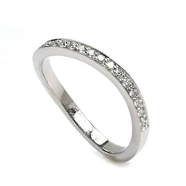 Chanel-Chanel Platinum Ribbon Half Eternity Ring-Other