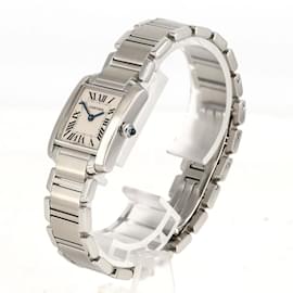 Cartier-Cartier Tank Francaise SM W51008Q3 Stainless Steel Wristwatch-Other