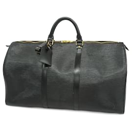 Louis Vuitton-Louis Vuitton Epi Keepall 50 Boston Bag-Black