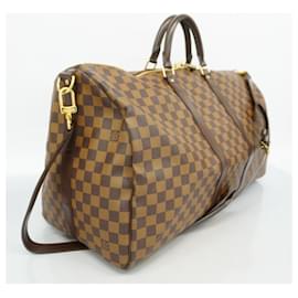 Louis Vuitton-Louis Vuitton Boston Bag Damier Keepall Bandouliere 55-Damier ebene