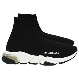 Baskets Speed Balenciaga en polyester noir Noir