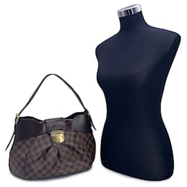 Louis Vuitton-Louis Vuitton Cloth Shoulder Bag Sistina-Brown
