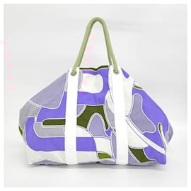 Hermès-Grand Sac de Plage Hermès-Multicolore