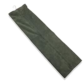 Hermès-Hermes Vintage Suede Luggage Not Applicable-Green