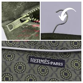 Hermès-Hermes Vintage Suede Luggage Not Applicable-Green