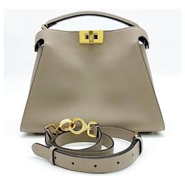 Fendi-Fendi Peekaboo Essentially Mini -Brown