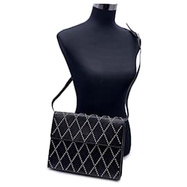 Yves Saint Laurent-Yves Saint Laurent Vintage Leather Shoulder Bag-Black