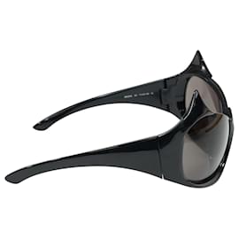 Balenciaga-Óculos de sol Balenciaga Gotham Cat em acetato preto-Preto
