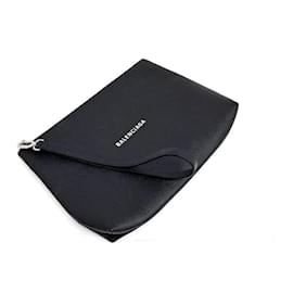 Balenciaga-Balenciaga Everyday Pouch -Black