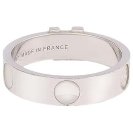 Louis Vuitton-Empreinte Ring in 18K White Gold-Silvery,Metallic