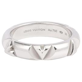 Louis Vuitton-Volt Ring in 18K White Gold-Silvery,Metallic