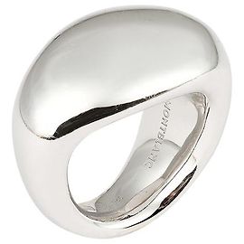 Montblanc Bague jonc en argent Argenté Métallisé