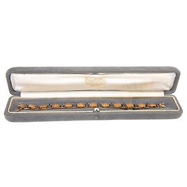Bracciale vintage Boucheron in oro 18K D'oro Metallico