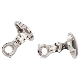 Van Cleef & Arpels-Alhambra Pure Earrings in 18K White Gold-Silvery,Metallic