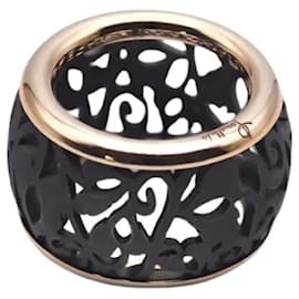 Pomellato-Arabesque Ring in 18K Rose Gold-Metallic