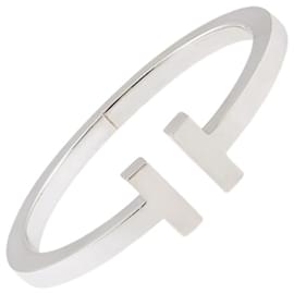Tiffany & Co-Pulseira Tiffany T em prata-Prata,Metálico
