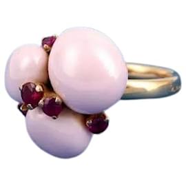Pomellato-Capri Ring in 18K Rose Gold-Golden,Metallic