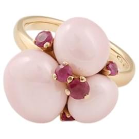 Pomellato-Capri Ring in 18K Rose Gold-Golden,Metallic