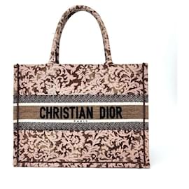 Dior-Christian Dior Book Tote Bag 36 M1296 -Brown