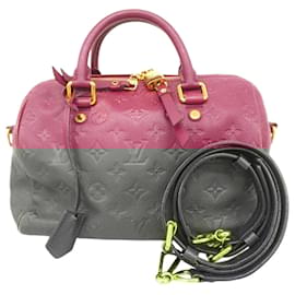 Louis Vuitton-Bolsa Louis Vuitton Monogram Empreinte Speedy Bandoulière 25-Outro