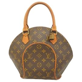 Louis Vuitton-Louis Vuitton Monogram Ellipse PM Handbag-Brown