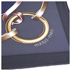 Hermès-Hermes FIGRE ARTISTIQUE Carre Scarf-Black