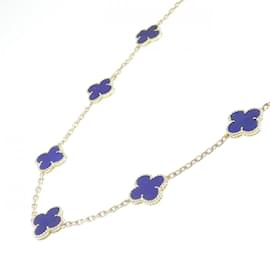 Van Cleef & Arpels-Van Cleef & Arpels Vintage Alhambra 20 Motif Necklace-Other