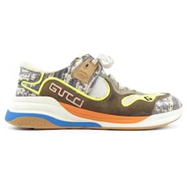 Gucci-Tênis Marrom Gucci-Marrom