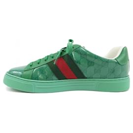 Gucci-Tênis verdes Gucci-Verde