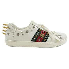 Gucci-Tênis brancos Gucci-Branco