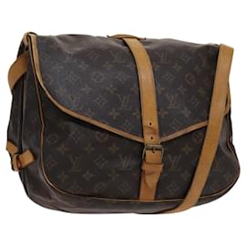 Louis Vuitton-Louis Vuitton Saumur 35-Brown