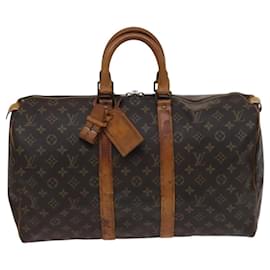 Louis Vuitton-Louis Vuitton Keepall 45-Brown