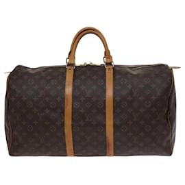 Louis Vuitton-Louis Vuitton Keepall 55-Brown