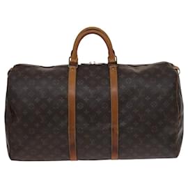 Louis Vuitton-Louis Vuitton Keepall 55-Brown