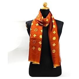 Louis Vuitton-Louis Vuitton Rectangular Stole Scarf-Orange,Mustard