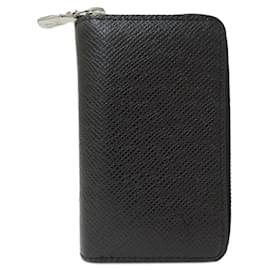 Louis Vuitton-Louis Vuitton Taiga Card Wallet in Ardoise-Grey