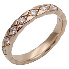 Chanel-Chanel 18K Pink Gold Band Ring-Other