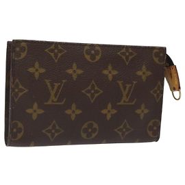 LOUIS VUITTON Monogram Bucket PM Accessory Pouch LV Auth th5725 Monogram