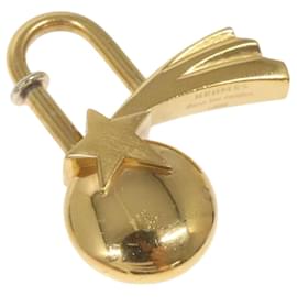 Hermès-HERMES Cadena Shooting Star metal Gold Auth hk2116-Golden