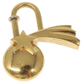 Hermès-HERMES Cadena Shooting Star metal Gold Auth hk2116-Golden