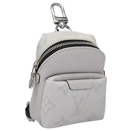 LOUIS VUITTON Bolsa Bijoux Monogram Tiger Lama Neo Discovery M69318 Auth bs23133 Blanco
