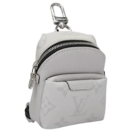 Louis Vuitton-LOUIS VUITTON Tiger Lama Monogram Bijoux Sac Neo Discovery M69318 Auth bs23133-White
