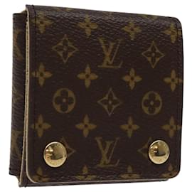 Louis Vuitton-LOUIS VUITTON Monogram Accessory Case Jewelry Box LV Auth MY081-Monogram
