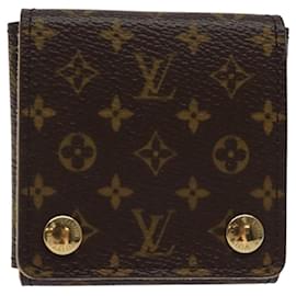 Louis Vuitton-LOUIS VUITTON Monogram Accessory Case Jewelry Box LV Auth MY081-Monogram