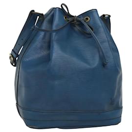 Louis Vuitton-LOUIS VUITTON Epi Noe Shoulder Bag Toledo Blue M44005 LV Auth EC450-Blue