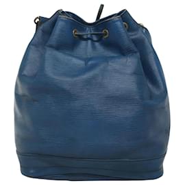 Louis Vuitton-LOUIS VUITTON Epi Noe Shoulder Bag Toledo Blue M44005 LV Auth EC450-Blue
