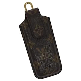 Louis Vuitton-LOUIS VUITTON Monogram Etui Telephonne Japon Cell Phone Case M63050 Auth JB032-Monogram