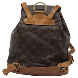 Louis Vuitton-LOUIS VUITTON Monogram Montsouris MM Backpack M51136 LV Auth KD150-Monogram